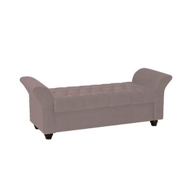 Recamier Divã Morabe P04 160 Cm Suede Rosê Tca 949