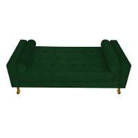Recamier Baú Félix King Size 195cm Suede Verde Doce Sonho - 6