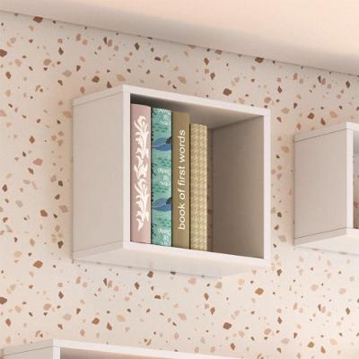 Nicho Infantil Quadrado Em Mdp 15mm Percasa Branco