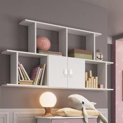 Nicho De Parede Infantil Com 2 Portas Em Mdp Percasa Branco