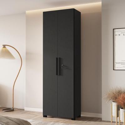 Armário Multiuso Com Chave 211cm Nt4050 Preto Notável Móveis