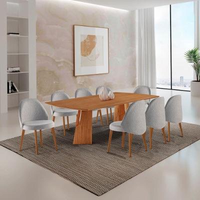 Mesa Florida Tampo Barril Com 8 Cadeiras Suiça