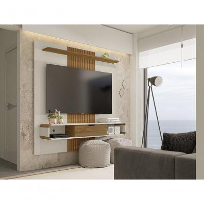 Painel Lisboa Off-White/Cinamomo/Ripado