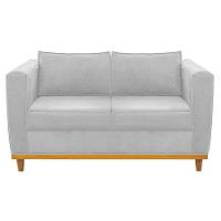 Sofá 2 Lugares Europa Corano Branco - 5