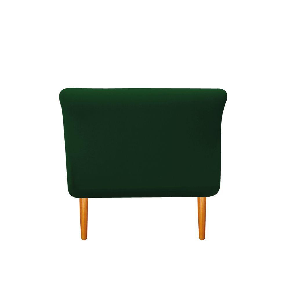 Recamier Estofado Ari 195Cm King Size Suede Verde Doce Sonho - 5