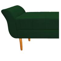 Recamier Estofado Ari 195Cm King Size Suede Verde Doce Sonho - 2