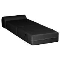 Sofá Cama Solteiro New Extra Courano Preto - Paropas - 2