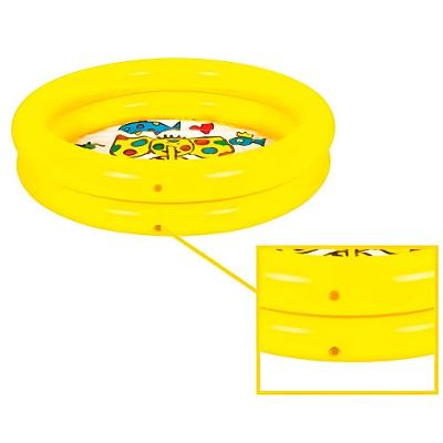 Piscina Inflável Redonda Elefante Colorido Infantil 46 Litros