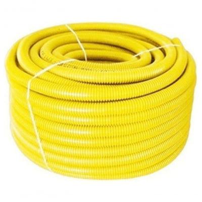 Eletroduto Corrugado 3-4 50M para Instalações Elétricas Embutidas Amarelo Higipack