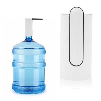 Bebedouro Bomba Eletrica Para Galão De Agua Dispenser Recarregavel Dobravel Garrafão Usb - Branco