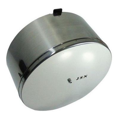 Kit 6 Suportes para Papel Higiênico em Rolo Porta Rolão Inox em Aço Inoxidável 430 com Fechadura