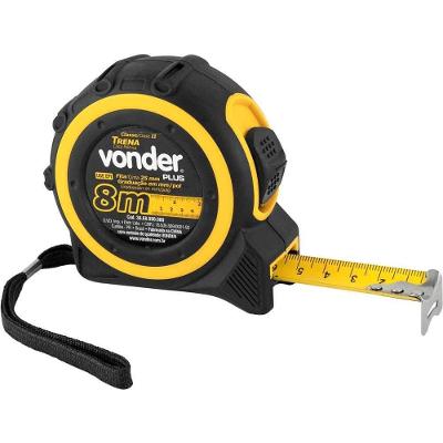 Trena Curta De Aço 8 M X 25 Mm Vonder Plus Ostenvonder