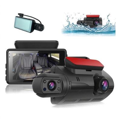 Câmera Veicular Dual Full Hd Frontal E Interna Com Visão Noturna