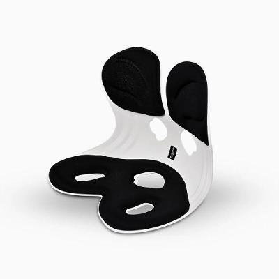 Assento Ergonômico Com Apoio Lombar – Conforto E Postura Prolongada Para Casa, Trabalho E Viagem - Preto