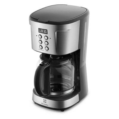 Cafeteira Elétrica Electrolux ECM30 Digital Programável 900W Base Aquecedora Capacidade De 1,5 Litros Inox 220V