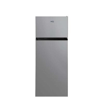 Geladeira Hq Duplex Defrost 230L com Prateleiras em Vidro Temperado Hq-230Rdfs Cinza 110V