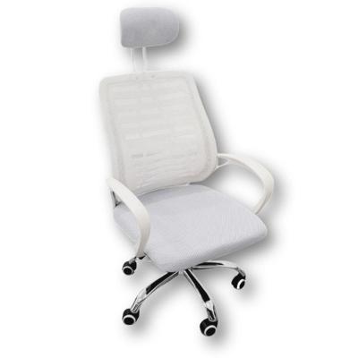 Cadeira Escritório Oficial Diretor Mesh Com Encosto Branco