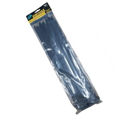 Abraçadeira De Nylon 40cm X 7,6mm Com 50 Unidades - Preta