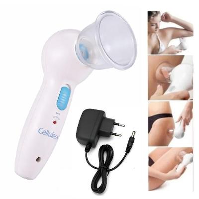 Massageador Anti Celulite Aparelho Drenagem Linfática Celluless Portatil Ventosa Succao Recarregavel A Vacuo