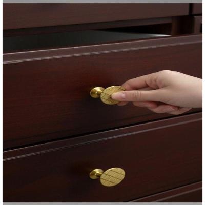 Kit 10 Puxador Moveis Dourado Redondo Ouro Luxo Gaveta Armario Ponto Bola Furo Unico Parafuso