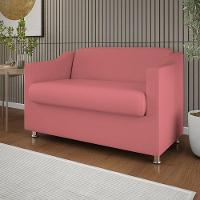 Namoradeira 2 Lugares Sala De Estar Quarto Balaqui Decor rosa - 1