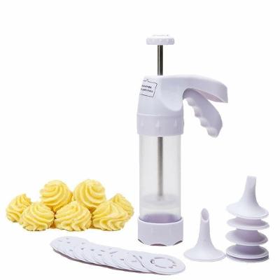 Maquina De Biscoitos Bolacha Wilton Petit Four E Cookies Kit Conjunto Biscoiteira Com 18 Moldes Moldes