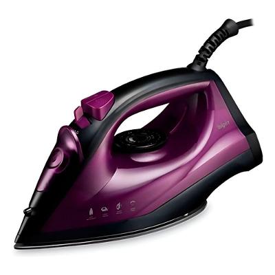 Ferro De Passar Vapor 110V Roxo Antiaderente Amassados - Controle De Temperatura