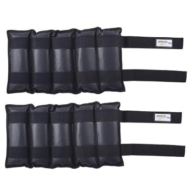 Par Caneleiras De Peso 10kg (ankle Weights Pair 10kg) - Ultrafit - Preto