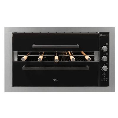 Churrasqueira Fischer 33925 A Gás Embutir Ranch 5 Espetos Inox GLP Bivolt 33925-92964