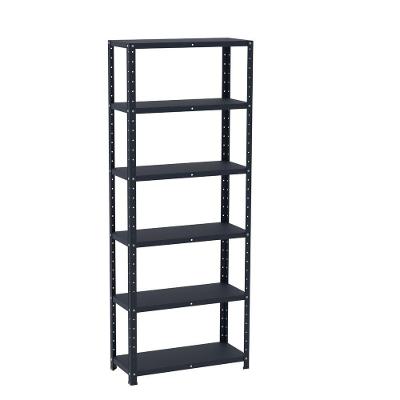 Estante De Estrutura Metálica Com 6 Prateleiras 175cm(a)92acm(l)30cm(p) Sem Reforço Azul Delrei