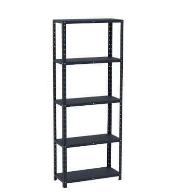 Estante De Estrutura Metálica Com 5 Prateleiras 175cm(a)92acm(l)30cm(p) Sem Reforço Azul Delrei