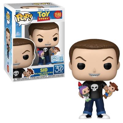 Boneco Funko Pop! Disney Toy Story 30 Anos - Sid