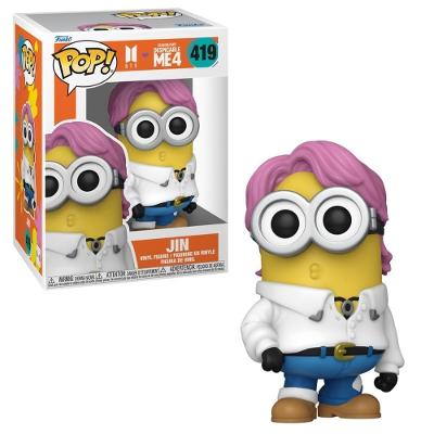 Boneco Funko Pop! Rocks Bts X Meu Malvado Favorito 4 - Jin