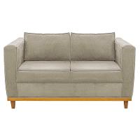 Sofá 2 Lugares Europa Corano Bege - 5