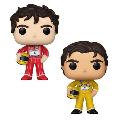 Kit Boneco Funko Pop! Ayrton Senna Mclaren + Racing Lotus