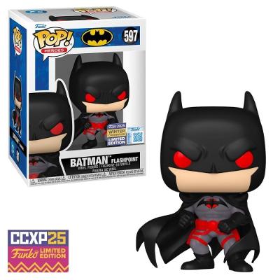 Boneco Funko Pop! Exclusivo Ccxp25 Dc Comics Batman (flashpoint)