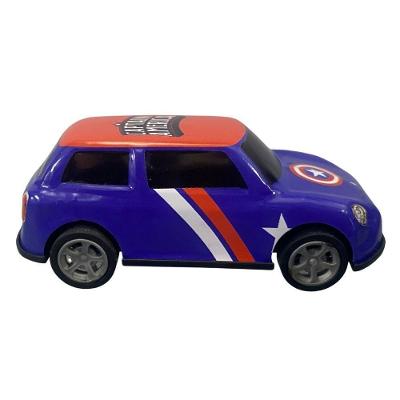 Mini Veiculos Pull Back Vingadores - Capitão América