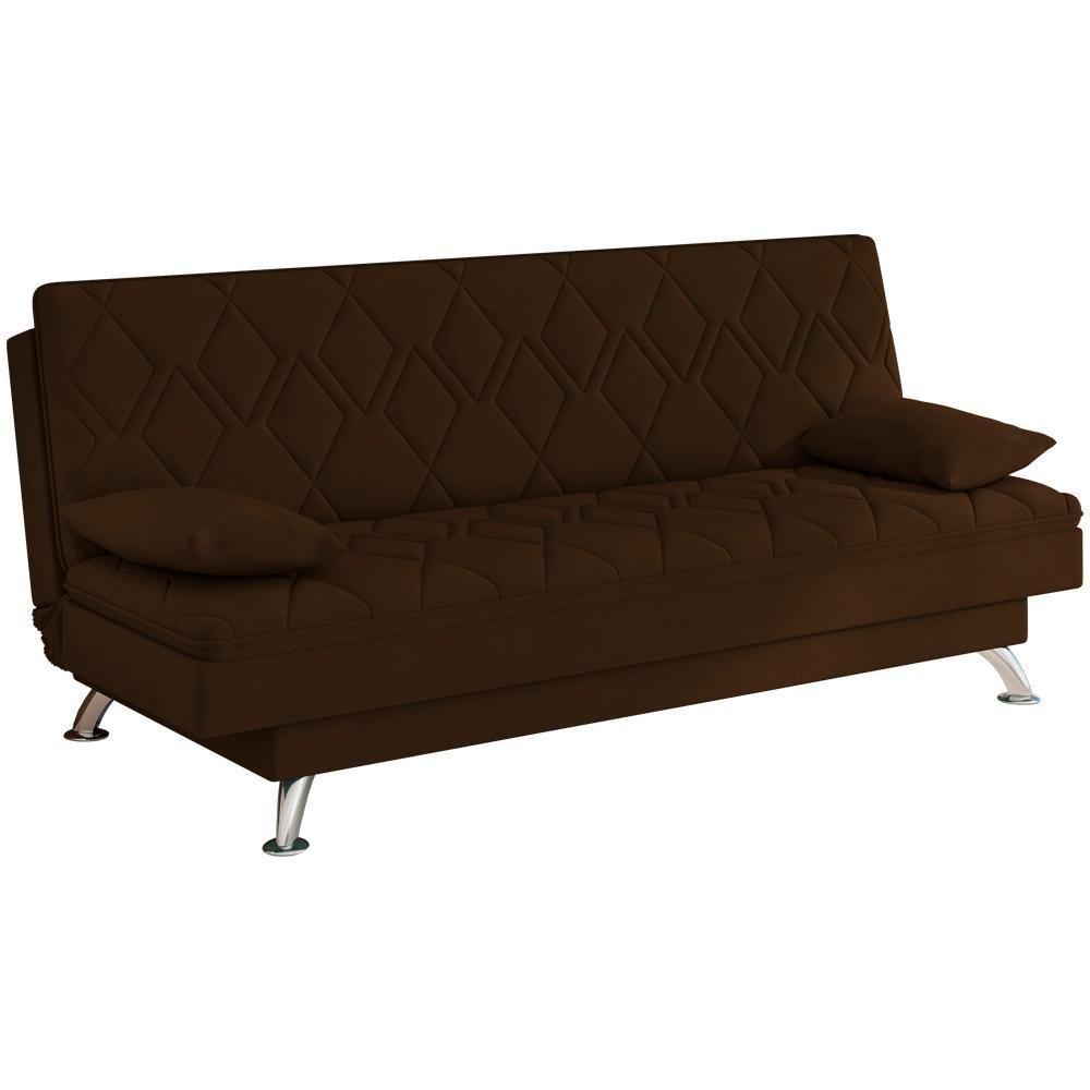 Sofa Cama 3 Lugares 193 Cm Eva Veludo Sl 942 Moll Sl 942 - 1