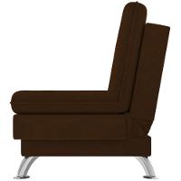 Sofa Cama 3 Lugares 193 Cm Eva Veludo Sl 942 Moll Sl 942