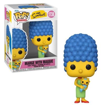 Boneco Funko Pop! Os Simpsons - Marge Com Maggie