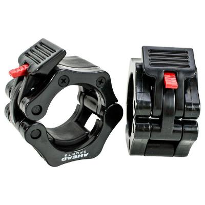 Par De Presilha Barra Olimpica Lock Jaw (olympic Bar Lock Jaw Clamp) - As - Preto