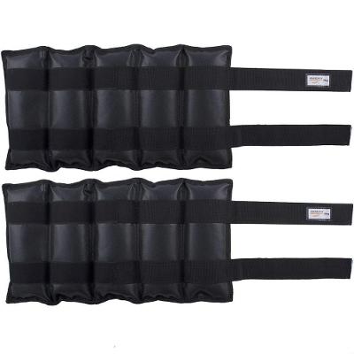 Par Caneleiras De Peso 9kg (ankle Weights Pair 9kg) - Ultrafit - Preto