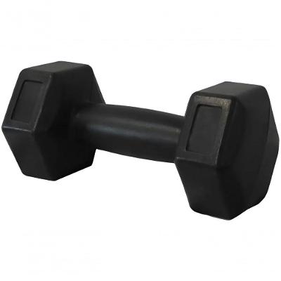 Halter Peso Dumbell Sextavado Bonafit 9kg Preto Ahead Sports