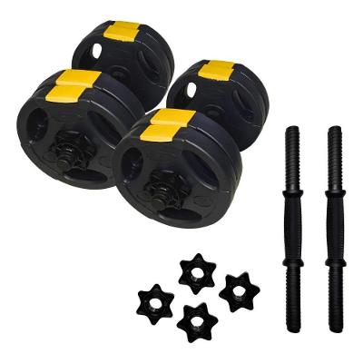 Kit Halteres Musculação Ajustável Com Barra Até 10 + Ebook