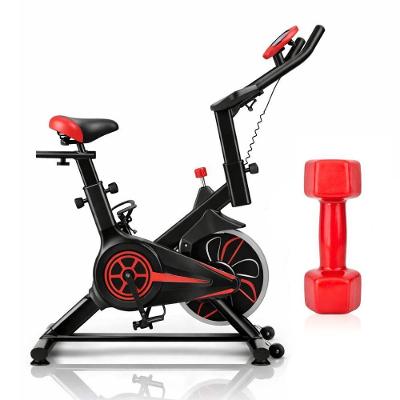 Bicicleta Ergométrica Spinning Volante De 6kg Ahead Sports + Haltere Vinil 3kg