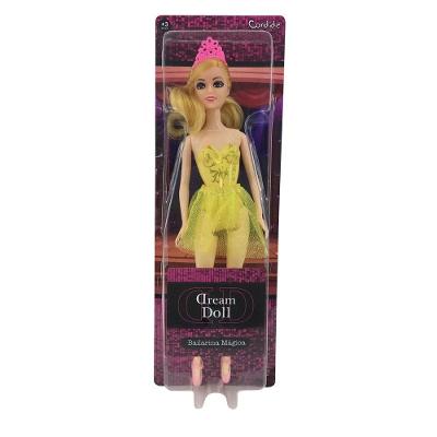 Boneca Dream Doll Bailarina - Amarelo