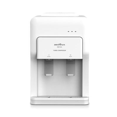 Bebedouro de Água Britânia BBE50A Compressor Natural e Gelada Galão Ambos Branco 220V