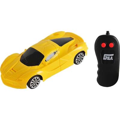Carrinho C-r Garagem S.a. Pop Racer - Ferrari Amarela