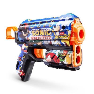 Lançador De Dardos X-shot - Skins Flux Sonic - Mega Sonic