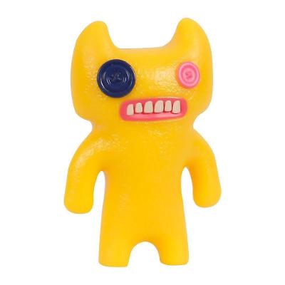 Mini Boneco Fuggler 6cm - Indecisive Monster Amarelo